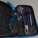 YOTINO Glass Cutting Tool Kit Includes Blue Grip Oil Feed Glass Cutter with 2 pliers, 3 Extra Replacement Head, Tungsten Scribe Engraving Pen, Screwdriver and Oil Dropper