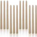 Viyffo Taper Candles, 10 Inch, 12 Pack, Solid color Unscented, Dripless & Smokeless Design, Up to 8 Hour Burn Long Tall Taper Candlesticks for Wedding, Dinner & Home Decor