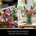 LEGO Botanicals Flower Bouquet Building Set - Artificial Flowers for Decoration for Home and Display, Ages 18+ - Small Fake Flowers for Table, Desk, Office - Gift for Birthdays - 10280