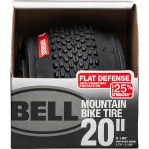 Bell Mountain Bike Tires in Standard or Flat Defense (20" x 1.75 - 2.125")