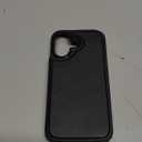 Wallet Case Compatible with iPhone 17, Crossbody Case RFID Blocking Card Holder Magnetic Flip Folio Purse, Shockproof Leather Strap Protective Cover for iPhone 17 6.3'' 2025 Black