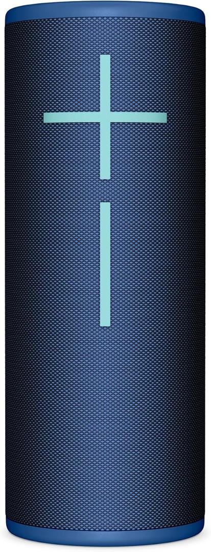 Ultimate Ears MEGABOOM 4 Portable Waterproof Bluetooth Speaker, 360-Degree Sound, Thundering Bass, 147ft Range, 20-Hour Battery, Floating Speaker - Blue