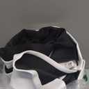 NICETOWN White Blackout Curtains 84 inches Long, Full Light Blocking Drapes with Black Liner for Nursery, Noise Reducing Thermal Insulated Draperies for Doorway (2 Pieces, 37" Wide Each Panel)