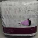 Jinchan Solid Plush Area Rug 5x7 Performance Shaggy Washable Rug Indoor Soft Modern Faux Wool Cozy Non Slip Carpet for Living Room, Kids Room, Bedroom Dining Room Nursery, Purple