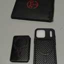 for iPhone 17 Pro Max Case Wallet Compatible with Magsafe, RFID Blocking Magnetic Card Holder 2 in 1 Detachable Kickstand Shockproof Phone Case for iPhone 17 Pro Max 6.9" Carbon Black