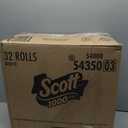 Scott 1000 Trusted Clean Toilet Paper, 32 Rolls, Septic-Safe, 1-Ply Toilet Tissue
