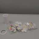 3D Puzzles Vase for Adults, 160 Pieces Plastic DIY Unique Pattern Vase, Crafts for Adults, Housewarming Gift Birthday Gifts for Flower Arrangements and Home Decor (Flowers and Hummingbird)