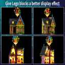 Vaodest LED Light for Lego Disney PixarUpHouse 43217 Set,Design and Configuration Compatible with Model 43217 (LED Light Only, Not Building Block Kit)