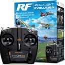 REALFLIGHT Evolution RC Flight Simulator Software with Interlink DX Controller Included RFL2000 Air/Heli Simulators Compatible with VR Headsets Online Multiplayer Options