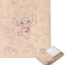 Northwest Lilo and Stitch Silk Touch Throw Blanket, 40" x 50", Love The Sea