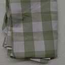 Checkered Tablecloth Rectangle Waterproof Gingham Table Cloth Washable Buffalo Plaid Table Cover Wrinkle Free for Kitchen, Dining and Outdoor Picnic, 52 x 70 Inch, Sage Green and White
