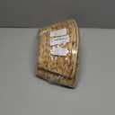 Mini Christmas Tree Collar 17inch Small Woven Hyacinth Tree Skirt Rustic Farmhouse Xmas Stand Base Cover for 4ft Boho Christmas Trees Ring for Xmas Decorations