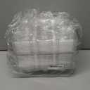 (6 Count x 40 Sets) Stackable Cupcake Containers with 240 Pack Liners, Plastic Cupcakes Boxes Holders for 6 cakes, High Tall Dome Lid Cupcakes Carrier, Clear Cupcake Trays/Containers/Holders