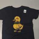 Rocker Duck Punk Metal Rock and Roll Music Toddler Kids Boys T-Shirt, S