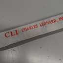 Charles Leonard Inc. Chalkboard Eraser, 12 Inches, Grey Sponge,(74512)