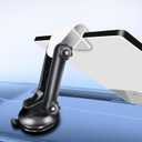 Starlink Mini Car Mount for Dashboard, Portable Starlink Mini Mounting Kit, Sticky Suction Base, 180Angle-Adjustable, Stable Suction Cup Mount for Car, SUV, RV, Boat