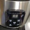 Hamilton Beach Digital Programmable Rice Cooker & Food Steamer, 8 Cups Cooked (4 Uncooked), With Steam & Rinse Basket, Stainless Steel (37518)