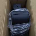 Console Armrest for Nissan Versa 2020-2024 Center Storage Box with USB Charging Port (Black Stitching)