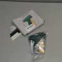 Fine Stitch, Mini Stitch Gun for Clothes,Stitch Quick Clothing Fixer Sewing Quilting Hemming Quick Stitch Tagginn Gun Kits with 2 Needles, 2000 Black & 2000 White 4.4mm Fastener (Greenyellow)