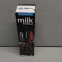 PowerLix Powerful Handheld Milk Frother With Stand Battery Operated Foam Maker Frother Wand For Coffee (A Black)