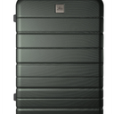 Skyway Epic 2.0 Hardside Lightweight and Durable ABS Shell Luggage, Spacious with Dual Spinning Wheels, Comfort Grip and Expandable, Men and Women, Midnight, Checked-Large 28-inch, Epic 2.0 Hardside