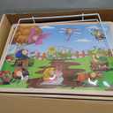 SYNARRY Wooden Puzzles for Toddlers 1-3, 6XSET Animals Puzzles for Toddlers 2-4 with Rack, Toddler Puzzles Ages 2-4, Toddler Valentines Day Easter Basket Stuffers Gifts Toys for Boys Girls