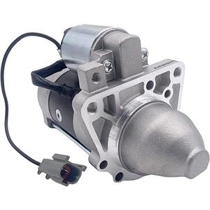 17867N New Starter Motor Compatible with Infiniti QX56 2004-2010, Nissan Armada 2004-2009, Pathfinder 2004-2010, Titan 2004-2011, 5.6L V8 ENGINE OE 233007S000 M2T85571 ZC 410-48228 2330M7S000RW