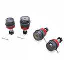 Heavy-Duty Ball Joint Kit 2 Upper & 2 Lower, Premium Replacement for 1984-2006 Jeep Wrangler YJ/TJ/LJ/Rubicon, Cherokee XJ, Grand Cherokee ZJ, Comanche MJ, Fits Dana 30/44 Axles