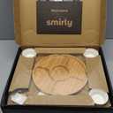 SMIRLY Charcuterie Boards Set - Large Bamboo Cheese Board Set - House Warming Gifts New Home, Wedding Gift for Couple, Bridal Shower Gift, Birthday Gifts for Women