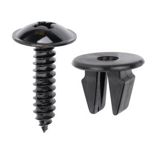 OAUTOO 10sets Wheelhouse Liner Screw & Nut Kit for Hyundai 12493-06257-E, 86848-22000