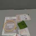 TenDawn Beginner Embroidery Stitch Book with Fabric Pages, 30 Hand Embroidery Stitches for Adults, DIY Sewing Kit with Floral Motifs, Starter Practice Patterns, Gift for Craft Lovers (Basic & Intermediate Kit)