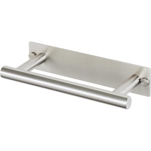 Alise Bath Towel Bars, 8 Inch Towel Hanger Towel Racks for Bathroom, SUS304 Stainless Steel Hand Towel Holder, Wall Mount with Self-Adhesive or Drilling, Nickel