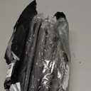 Fabric Wall Hanging Baskets - 3Pack Woven Pouchs Boho Style Wall Mounted Bag with Adhesive Hooks, Storage Organizers and Decoration Pocket Caddy Bins on Door Rack (Dark Gray & Black, Large)