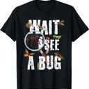 Insects of The World Bug Lover Expert Entomologist Bugs Fan T-Shirt, S