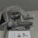 Salon Tray for Hairstylist: Steel Barber Tray Attaches to Chair, Rotating, Adjustable for Spa Salon Hairdressing Tools