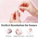 2 x Nail Glue Gel for Press-ons, Long Lasting Nail Gel Glue for Nail Tips,False Nails Tips,U V Light Required,15ml/0.5 fl oz,2pack