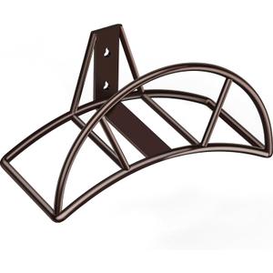 TomCare Garden Hose Holder Heavy Duty Water Hose Holder Wall Mount Hose Hanger Decorative Durable Garden Hose Storage Hose Reel Solid Metal Hose Stand Sturdy Hose Holders for Outside Yard, Bronze