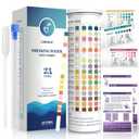 All-New 23 in 1 Drinking Water Testing Kit 158 Strips,Well Water Testing Kit & Water Test Strip for House Water for HardnessChlorine,Copper,Iron,Lead,pH and More