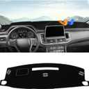 Autorder Dashboard Cover Mat for 2021-2024 Chevrolet Suburban/Tahoe/GMC Yukon Accessories Dash Cover Flannel Dash Mat Sunshade Glare UV Rays Protector (Not for Yukon Denali)