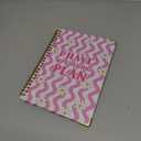 2025 Planner 12-Month Daily Weekly Monthly Aesthetics Planner from JUL.2025 to JUN.2026, Spiral Subject Notebook with StickersBookmark and Inner Pocket for School Office Home (6.3" x 8.5") (A)