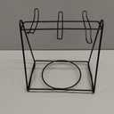 Tea Cups and Saucers Holder,Black Metal Coffee Cup Tea Cups Rack,Organizer for Coffee Cup Spoon and Saucers