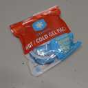 ICEWRAPS Reusable Round Ice Packs for Injuries, Hot & Cold Gel Therapy Packs, Soft & Flexible Compress for Pain Relief and Recovery, Pack of 5, Blue, FSA-HSA Eligible