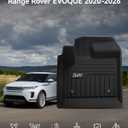 3W Floor mats & Cargo Liner fit for Range Rover Evoque 2020-2024 2025 2026,TPE All Weather Custom Fit Floor Liner Full Set Car Liners