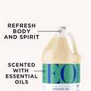EO Shower Gel Body Wash Refill, 1 Gallon, Grapefruit and Mint, Organic Plant-Based Skin Conditioning Cleanser with Pure Essentials Oils, Pack of 1