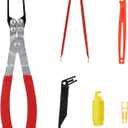 6 Pcs Relay and Fuse Removal Tool Set, Automotive Relay Puller Pliers & Fuse Puller Tool Car Electrical Disconnect Pliers for Car Motorcycle Truck Fuses Replacement (EXP 07/21/26)