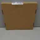 Canomo One Piece Classic Ceiling Medallion Polyurethane Ceiling Fan Medallion Chandelier Medallion, 12 3/8"OD x 4"ID x 7/8"P, White