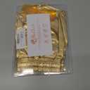 Girls Metallic Shorts Shiny Hot Pants for Dance Gymnastics Sparkly Shorts with Sunglasses (Gold, L)