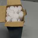 19 Pack White Taper Candles, 10 Hours Burn Time, Unscented, Smokeless and Dripless, 0.8 x 12 Inch Dinner Candle Set for Household, Wedding, Party and Home Décor Candlesticks