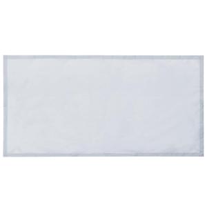 3 Pcs Fluorescent Light Covers, 4 x 2 Feet Magnetic Light Covers for Ceiling Lights Shade Panel, Drop Ceiling Light Filters Covers for Office Classroom School Home, Polyester Fabric Material, Grey