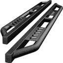 Tyger Auto Trax Side Steps Compatible with 2015-2026 Ford F-150; 2022-2026 F-150 Lightning; 2017-2026 F-250 F-350 SD | Supercrew Cab | TG-TX7F29458 | Textured Black Rail Running Board